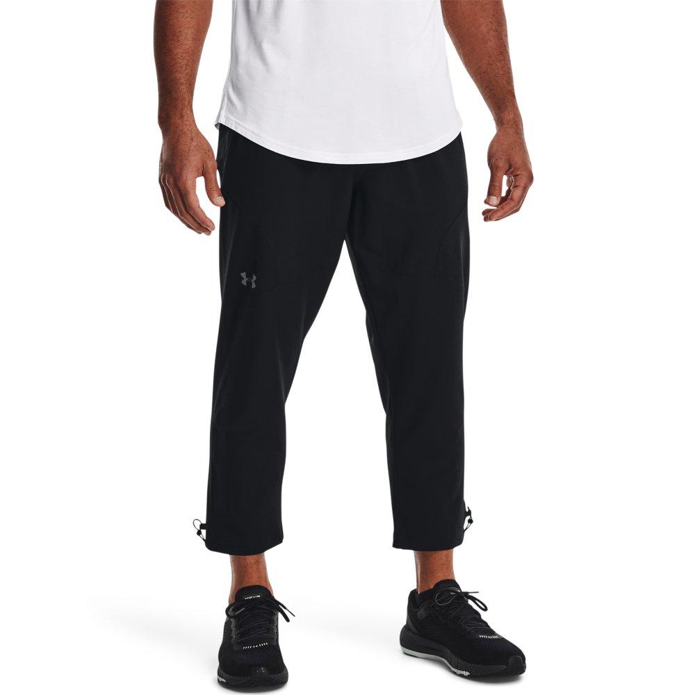 Under Armour Men's Unstoppable Crop Pants-Black/Grey